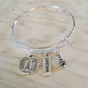 Bracelets by Sandra silver tone adjustable, dream